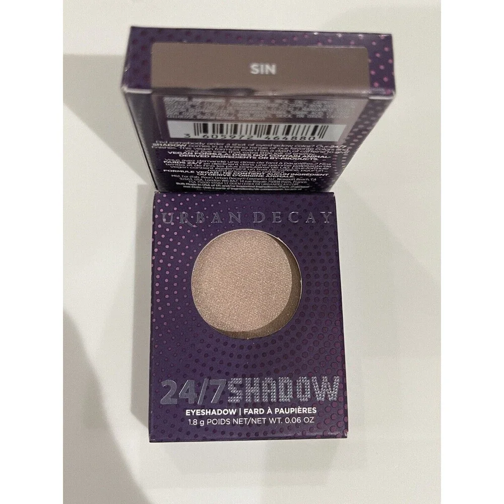 Urban Decay 24/7 Eyeshadow Eye Shadow SIN 2X Lot Of 2 New In Box